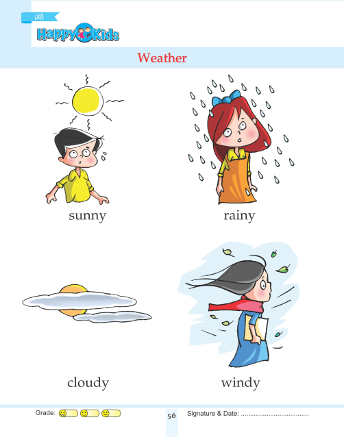 Kindergarten Science Weather