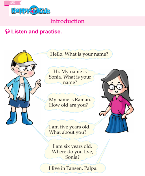 Kindergarten English Introduction