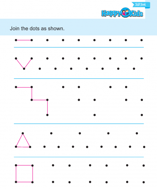 Preschool Skill Join The Dots