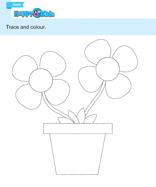 prewriting  (66) tracing and colouring 18